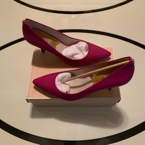 Michael Kors Flex Mid Pump Leather Shoe